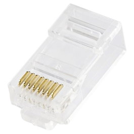 MicroConnect Connecteur modulaire RJ45 Cat5e UTP AWG 27/7 à 24/7, 100 pièces
