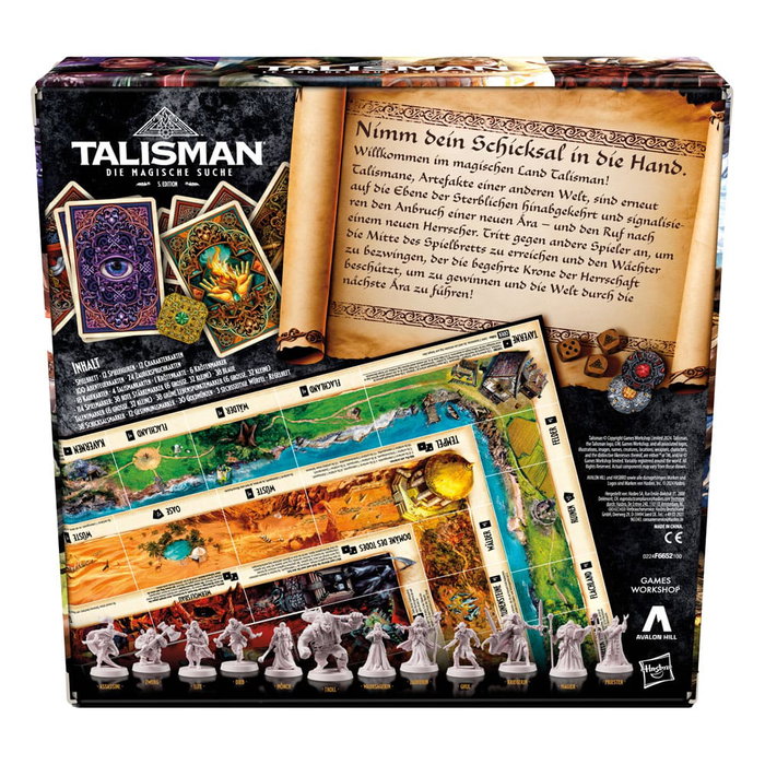 Hasbro Talisman: Die magische Suche - 5. Edition jeu de plateau *ALLEMAND*
