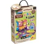 Lisciani Giochi - Jeu éducatif Montessori 2-en-1 en bois pour bébé - Cubes, animaux et associations logiques - Dès 2 ans