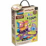 Lisciani Giochi Montessori Baby Bois - Jeu éducatif 2-en-1 Cubes et logique
