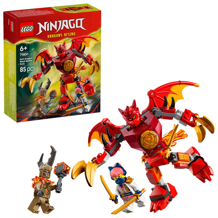 Lego Ninjago Pack de Combat : Méca Dragon de Kai 71851 Lego Ninjago Pack de Combat : Méca Dragon de Kai 71851