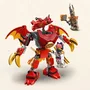 Lego Ninjago 71851 Pack de Combat Robot Dragon de Kai - Jouet de Construction 6 ans - Série TV Saison 4 Le soulèvement des dragons