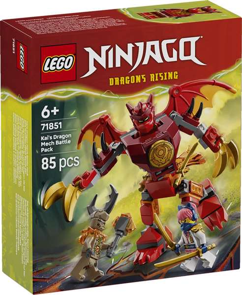 Lego Ninjago Pack de Combat : Méca Dragon de Kai 71851 Lego Ninjago Pack de Combat : Méca Dragon de Kai 71851