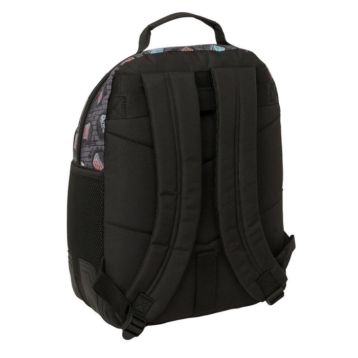 Safta Sac à dos graffiti Minecraft adaptable