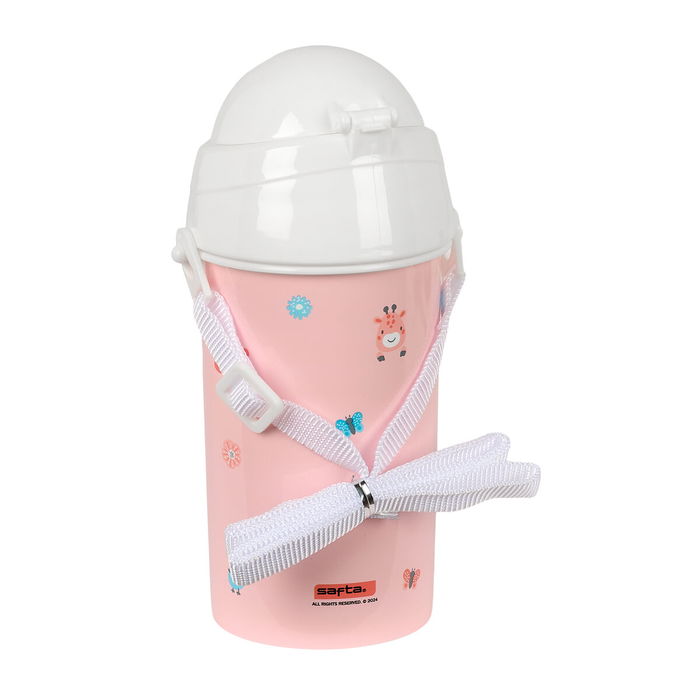 Bouteille d'eau Safta Jirafa Corail PVC 500 ml