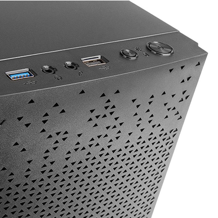 Tacens AC6500 Boîtier Micro-ATX pour PC avec Alimentation 500W USB 3.0 Noir