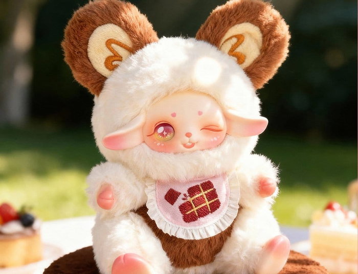 Shenzhen Mabell Animation Development Pack de 6 boîtes mystères de figurines Sally Sweet Dream House Series 15 cm