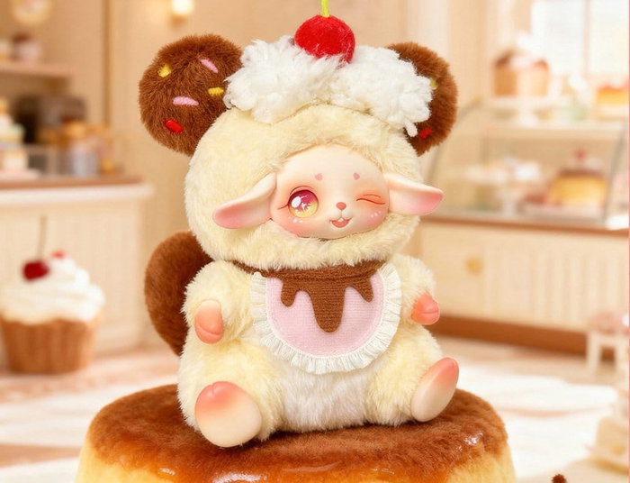 Shenzhen Mabell Animation Development Pack de 6 boîtes mystères de figurines Sally Sweet Dream House Series 15 cm