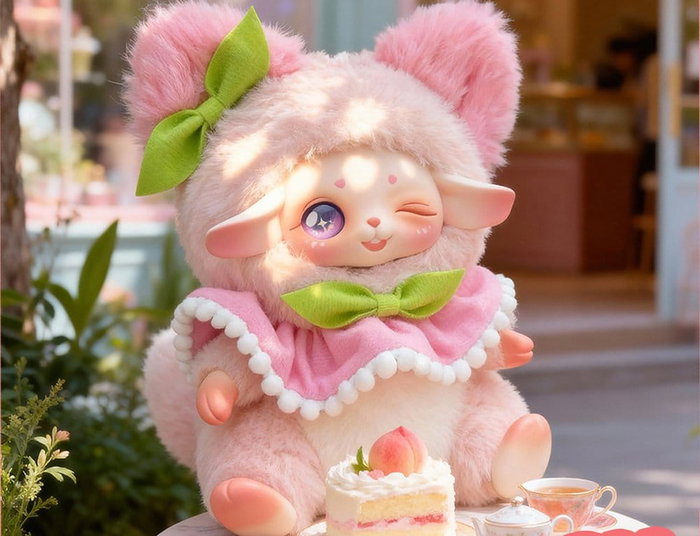 Shenzhen Mabell Animation Development Pack de 6 boîtes mystères de figurines Sally Sweet Dream House Series 15 cm