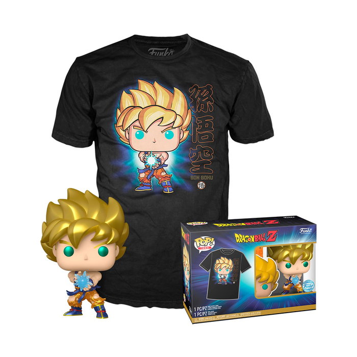 FUNKO Pop & Tee Goku - Dragon Ball - Taille L FUNKO Pop & Tee Goku - Dragon Ball - Taille L