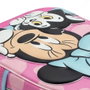 Cerdá Sac à dos trolley enfant Minnie 3D Disney Rose