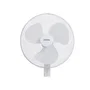 Oceanic Ventilateur de pied 44 cm, 45 W, 3 vitesses, oscillant et inclinable, avec télécommande, minuterie et réglable en hauteur, blanc