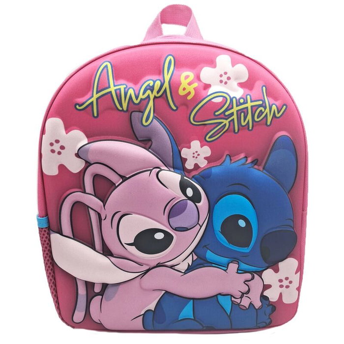 DISNEY Sac à dos Stitch 3D - Mochila pour enfant avec motif Stitch - Dimensions: 30x26x10 cm