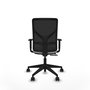 PIQUERAS Y CRESPO Chaise Motilla Synchrone/Traslack Blanc/Noir