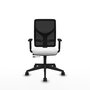 PIQUERAS Y CRESPO Chaise Motilla Synchrone/Traslack Blanc/Noir