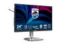 Philips 24B2U4301 Moniteur LED 24 pouces Full HD IPS 120Hz Argent et charbon