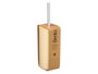 Berilo Escobillero Plastique et Bambou Beige 9x36x9 cm (Set de 12)