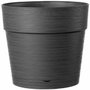 Deroma Pot de fleurs Vaso Save R Gris foncé 58L