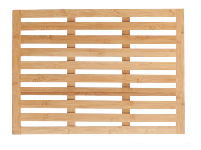 Berilo Tapis Anti-Dérapant en Bambou Naturel 45x62 cm (Set de 12) Berilo Tapis Anti-Dérapant en Bambou Naturel 45x62 cm (Set de 12)