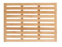 Berilo Tapis Anti-Dérapant en Bambou Naturel 45x62 cm (Set de 12)