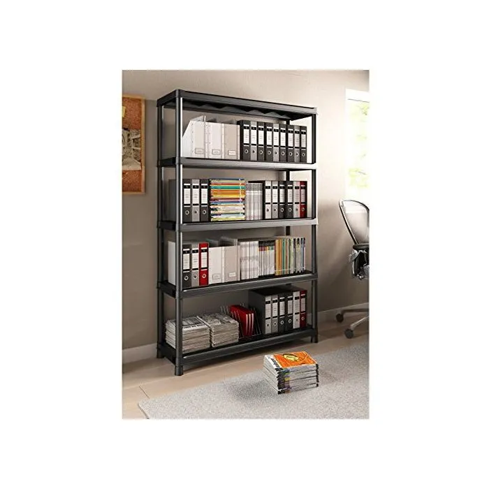 Keter Étagère 5 Tablettes avec Renfort Charge Lourde 120 x 40 x 187 cm Keter Étagère 5 Tablettes avec Renfort Charge Lourde 120 x 40 x 187 cm