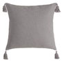 BigBuy Home Coussin Gris Carré 60 x 60 cm