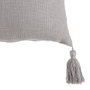 BigBuy Home Coussin Gris Carré 60 x 60 cm