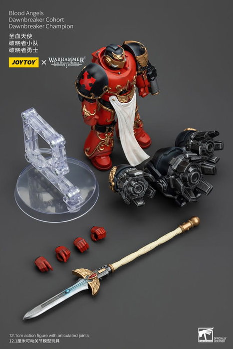 Warhammer The Horus Heresy figurine 1/18 Blood Angels Raldoron First Captain of the Blood Angels 13 cm