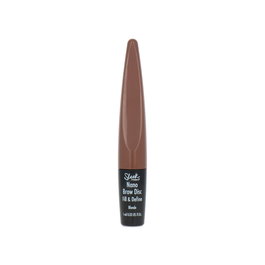 Sleek MakeUP Gel à sourcils Nano Brow Disc Fill & Define, effet volume et définition, teinte Blonde, 1 ml