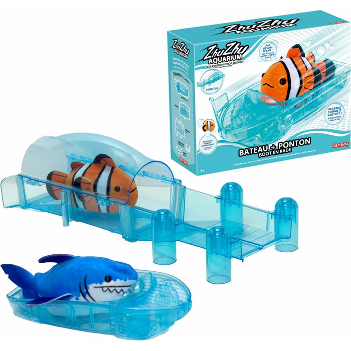 Lansay Zhu Zhu Aquarium : Bateau + Ponton