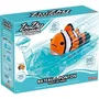 Lansay - Univers Miniature Zhu Zhu Aquarium 51002 - Bateau et Ponton pour Poisson Jouet - Véhicule Aquatique et Rampe de Lancement