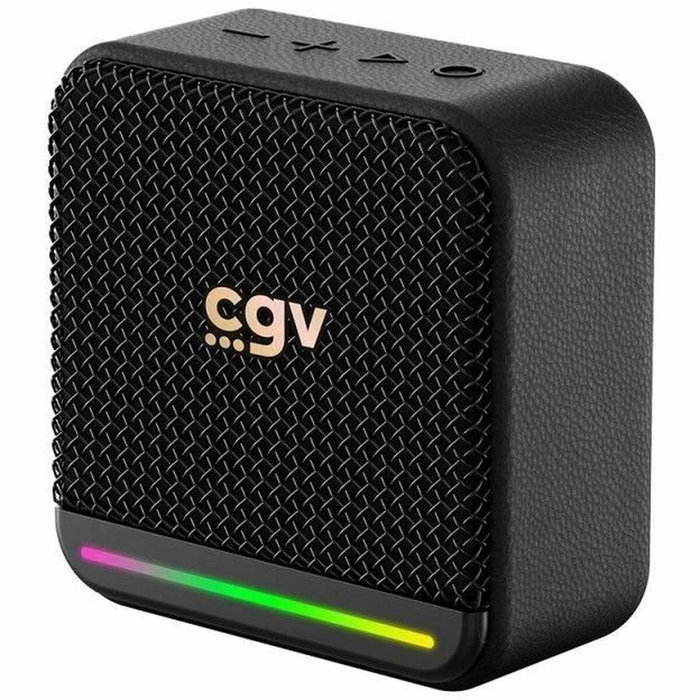 CGV SolidVibe Mini Enceinte Bluetooth 8W Noir CGV SolidVibe Mini Enceinte Bluetooth 8W Noir