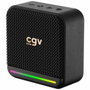 CGV SolidVibe Mini Enceinte Bluetooth 8W Noir