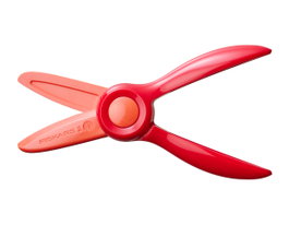 Fiskars Tijeras para niños 2+ principiantes Rojas
