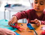 Fiskars Tijeras para niños 2+ principiantes Rojas