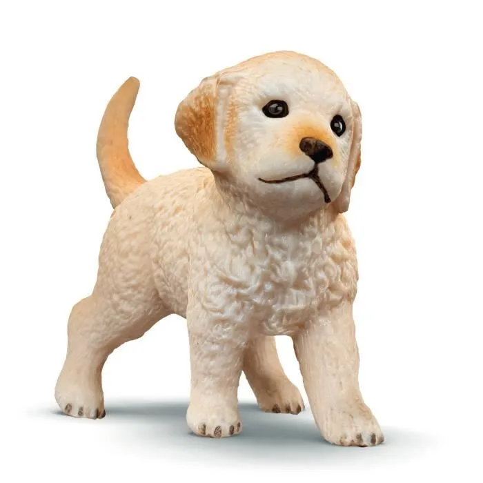 Schleich 42722 - Niche avec Golden Retriever, coffret Farm World, figurine pour enfant dès 4 ans