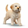 Schleich Coffret Niche avec Golden Retriever Farm World