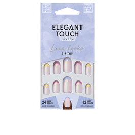 Elegant Touch LUXE LOOKS 24 ongles ovales avec colle - tip top