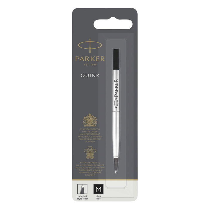 Parker Recharge Rollerball M noir (Blister) Parker Recharge Rollerball M noir (Blister)
