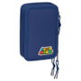 Safta Plumier triple 37 pièces Super Mario Mamma Mia 12.5x19.5x5.5 cm pour enfants à partir de 36 mois