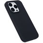 eSTUFF Coque iPhone 15 Pro INFINITE RIGA Silicone - Noir - 93% matériaux recyclés - Protection antichocs jusqu'à 1,2 m