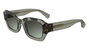 Longchamp LO749S-311 Lunettes de soleil Vert et Marron