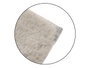Giftdecor Tapis Rabbit 50x80 cm Gris Clair en Polyester (Set de 6)