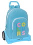 Safta Benetton Moch 876+Carro Evolution "Spring" Valise à roulettes pour enfant - 30 x 46 x 14 cm