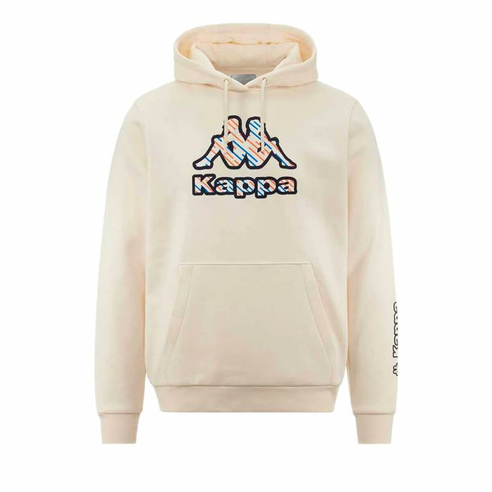 Sweat à capuche homme Kappa Fetro Swt Blanc Quartzett Sweat à capuche homme Kappa Fetro Swt Blanc Quartzett