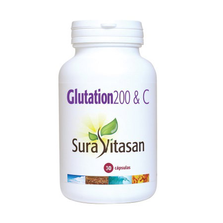 Sura Vitasan Glutation 200 & C, 30 capsules