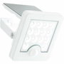 Brilliant LUTON Applique extérieure LED et solaire avec détecteur de mouvement, blanc