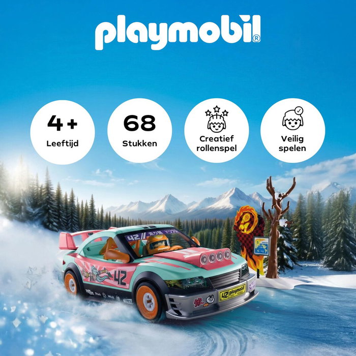 Playmobil Voiture de Rallye de Tuning Tout-Terrain 72062 Playmobil Voiture de Rallye de Tuning Tout-Terrain 72062