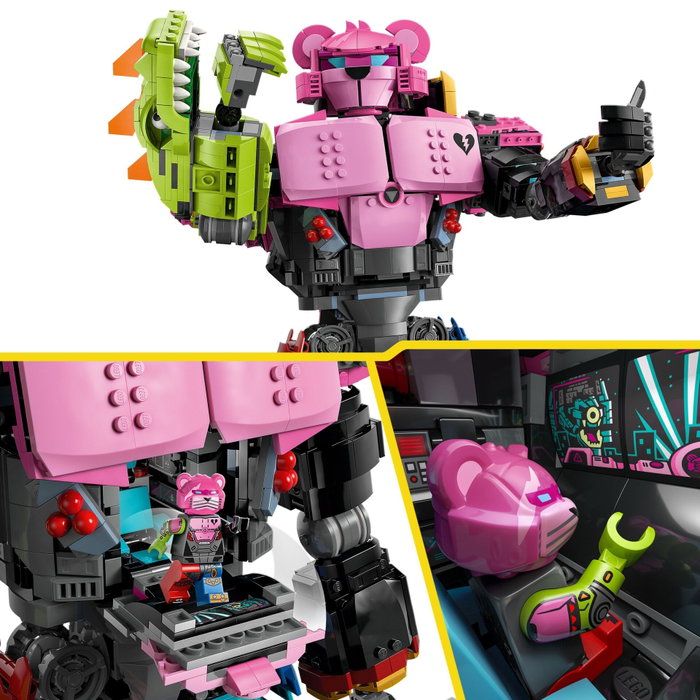 LEGO Fortnite 77078 Chef de l'Équipe Mécha - Set de Construction Collector
