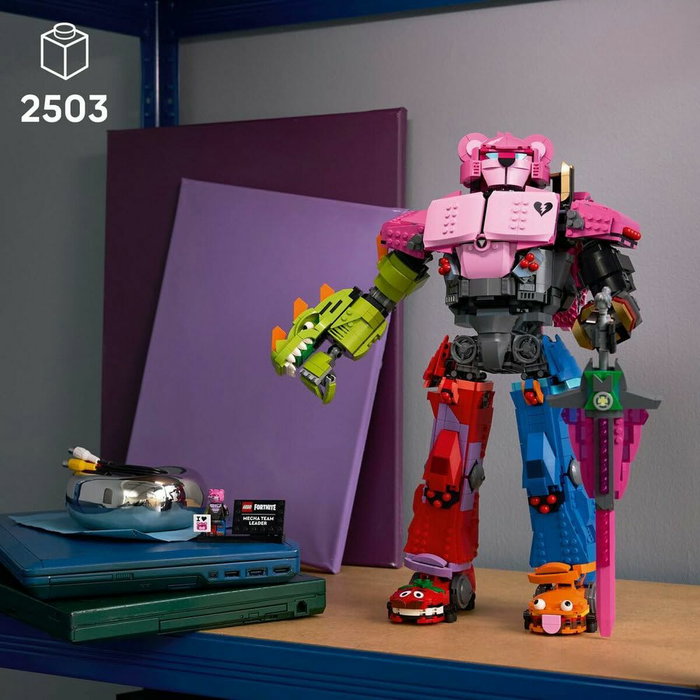 LEGO Fortnite 77078 Chef de l'Équipe Mécha - Set de Construction Collector